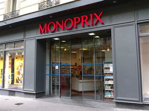 monoprix magasins en france